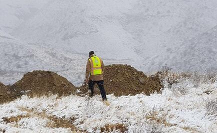 Reportan caída de aguanieve y nevadas en 13 municipios de Chihuahua