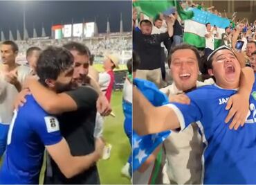 Los festejos de Uzbekistán tras calificar a la Copa del Mundo de 2026; imposible no emocionarse