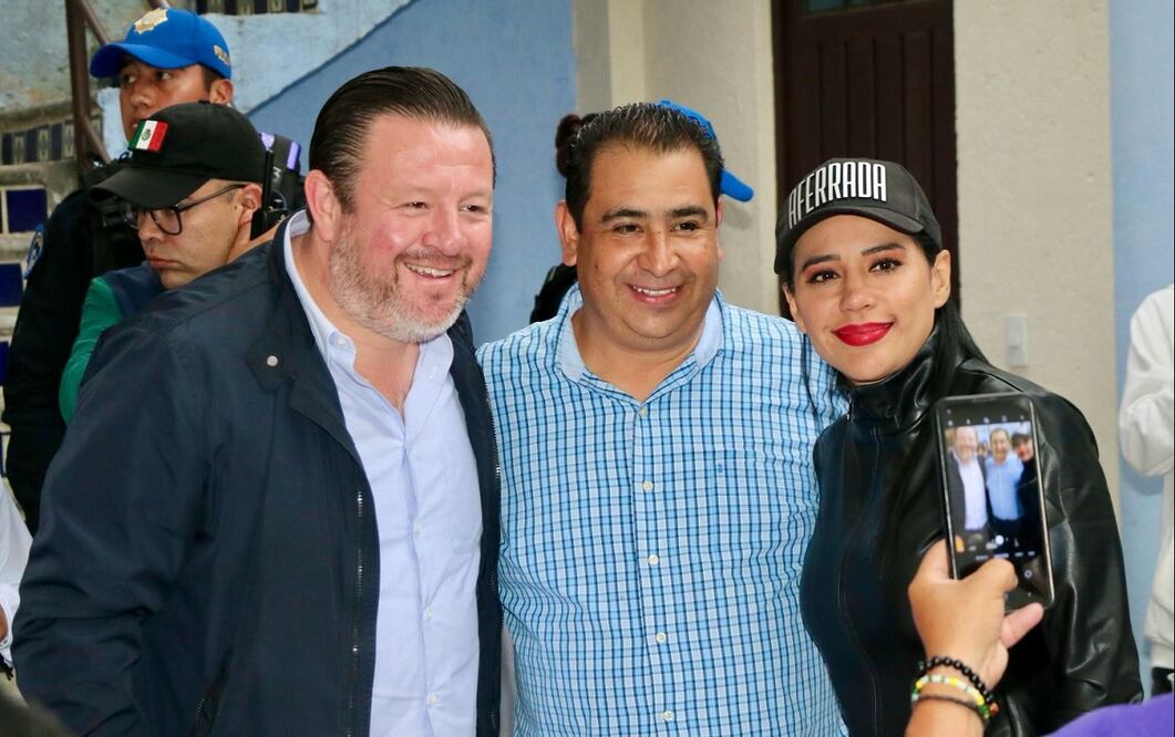 Sandra Cuevas en Magdalena Contreras. Foto. Especial