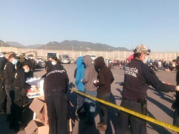 Al menos 652 migrantes viajaban en contenedores de tráileres en Tamaulipas; 355 son menores de edad