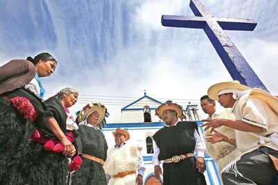 Chiapas: católicos tzotziles realizan peregrinación "Por la vida y la paz" en Chalchihuitán