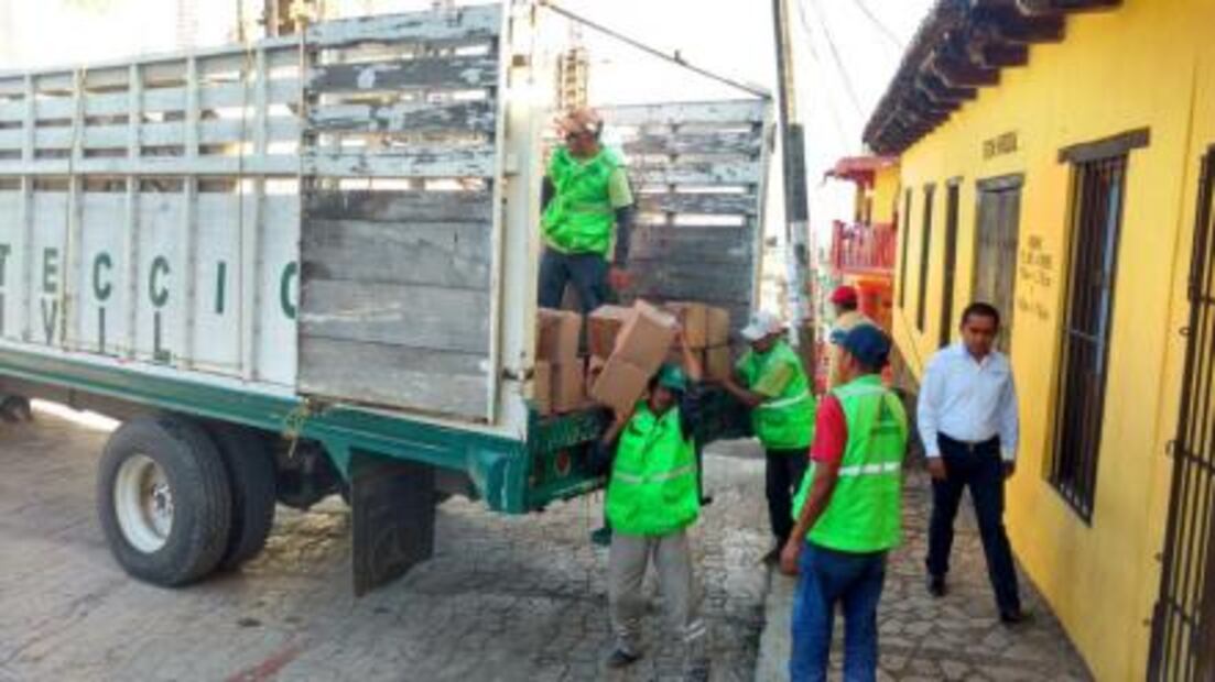 Llega Ejército a Chiapas con ayuda a desplazados