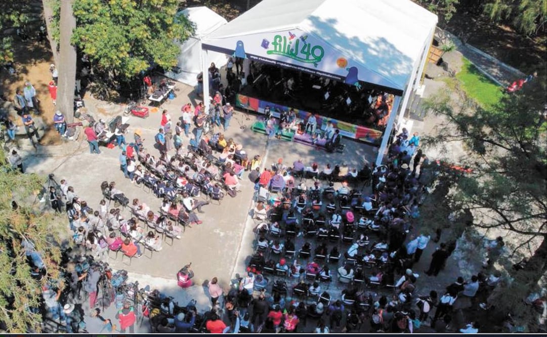 La Feria Internacional del Libro Infantil y Juvenil (FILIJ), realizada en noviembre pasado en Chapultepec. Foto: twitter del Bosque de Chapultepec