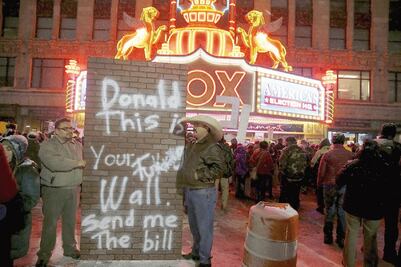 Todos unidos contra la “amenaza Trump”