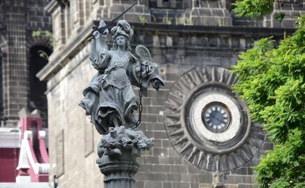 Concluyen obras de rehabilitación del zócalo de la ciudad de Puebla