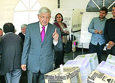 Descarta AMLO alianzas de Morena con otros partidos