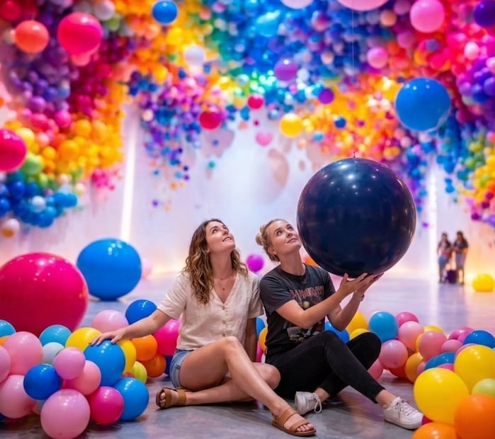 Imagine Experience ofrece diferentes spots para tomarse fotografías. Foto: Instagram @_imagine_m_