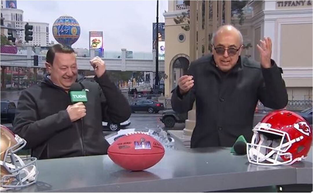 Los tres amigos de TUDN se robaron el show. FOTO: CAPTURA DE VIDEO