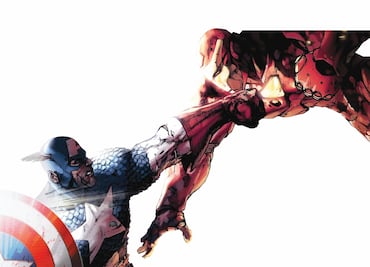 Capitán vs. Iron Man. La guerra de los 50 años