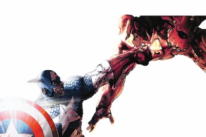 Capitán vs. Iron Man. La guerra de los 50 años
