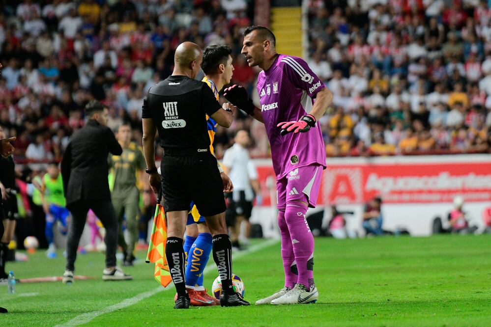 Nahuel Guzmán se quejó por el grito homofóbico en Aguascalientes / Foto: Imago7