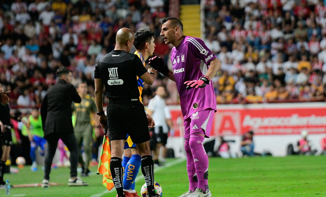 Nahuel Guzmán se quejó por el grito homofóbico en Aguascalientes / Foto: Imago7