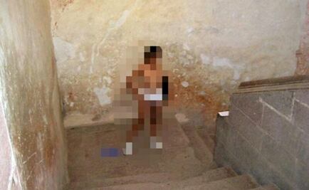Woman photographed nude in former convent in Hidalgo