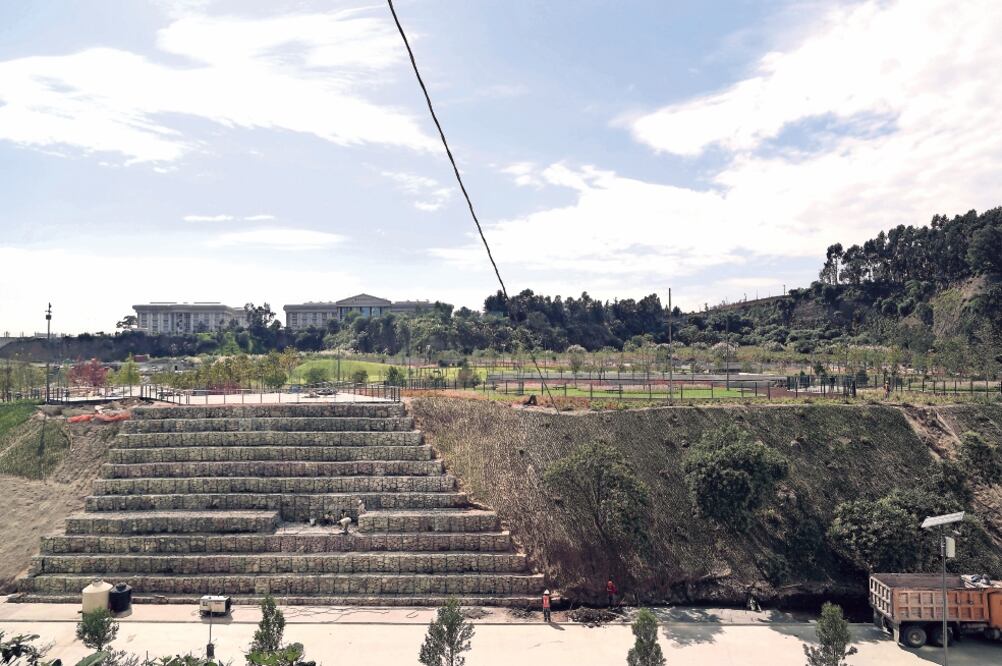 El parque, casi terminado, tuvo un costo de por lo menos 2 mil millones de pesos que pagarán desarrolladores inmobiliarios. (ARCHIVO EL UNIVERSAL)