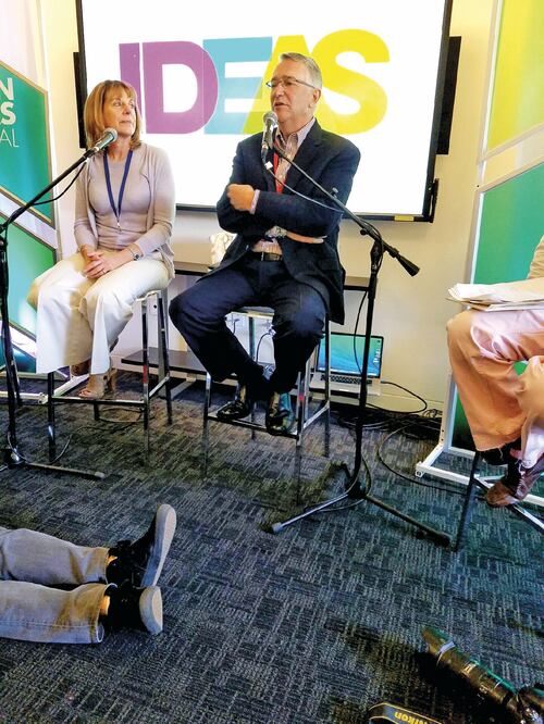 En el foro de ideas del Festival del Aspen Institute, Ricardo Salinas Pliego, aseguró que el comercio ofrece a las sociedades mejores bienes y servicios (ESPECIAL)