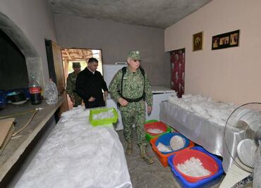 Harfuch y Trevilla supervisan decomiso de casi 5 toneladas de metanfetaminas en Culiacán; mayor aseguramiento de la administración