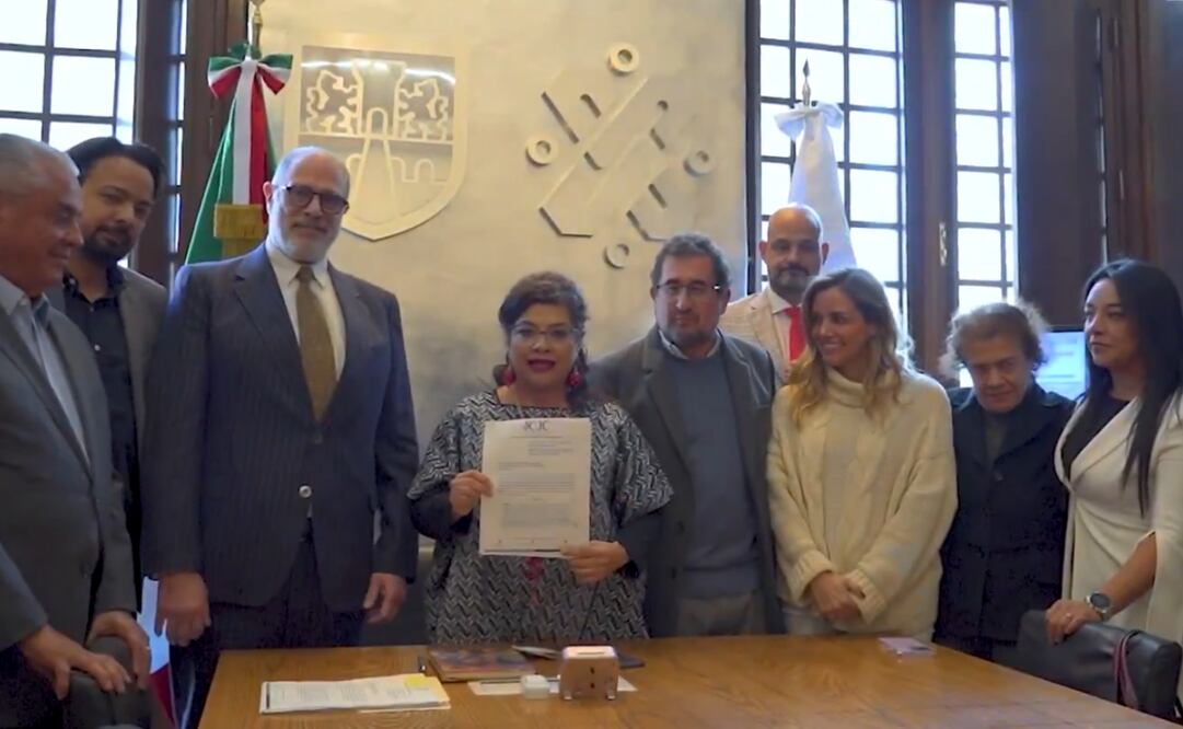 Clara Brugada recibe terna de personas para encabezar FGJ de la Ciudad de México  (17/12/2024). Foto: Captura de pantalla