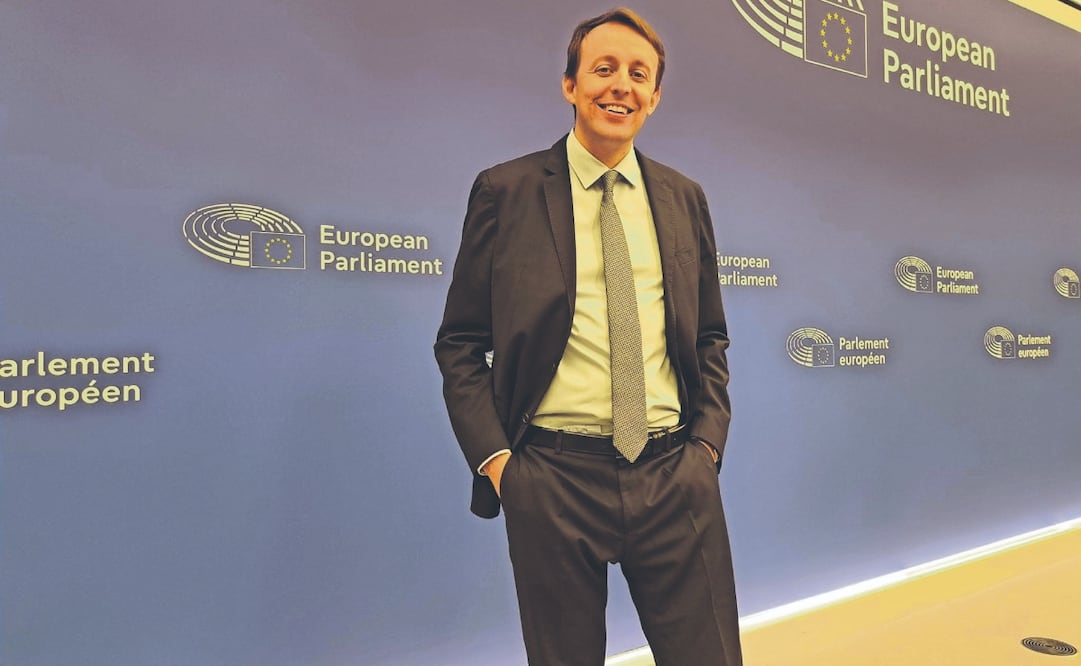 Javi López, eurodiputado y coponente, ve un “momento histórico” en las relaciones México-UE. Foto: Inder Bugarin/ EL UNIVERSAL