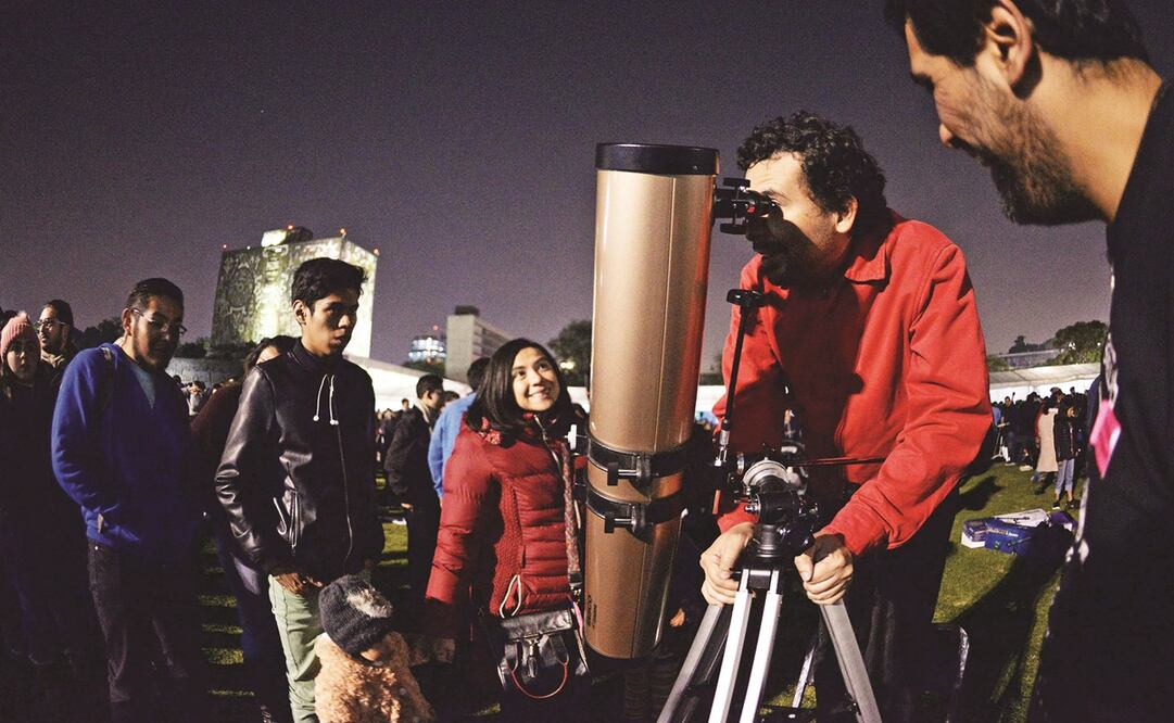 Montarán tres planetarios y 200 telescopios de uso público. Foto: Cortesía Dirección General de Comunicación Social UNAM 
