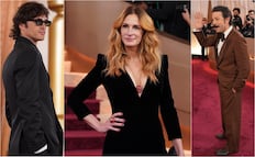 Julia Roberts, Diego Luna y Jacob Elordi en la alfombra roja de los Globos de Oro 2026
