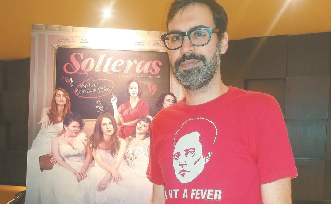 Luis Javier Henaine explicó el porqué de la historia a sus actrices feministas. Foto: ARACELI GARCÍA. EL UNIVERSAL