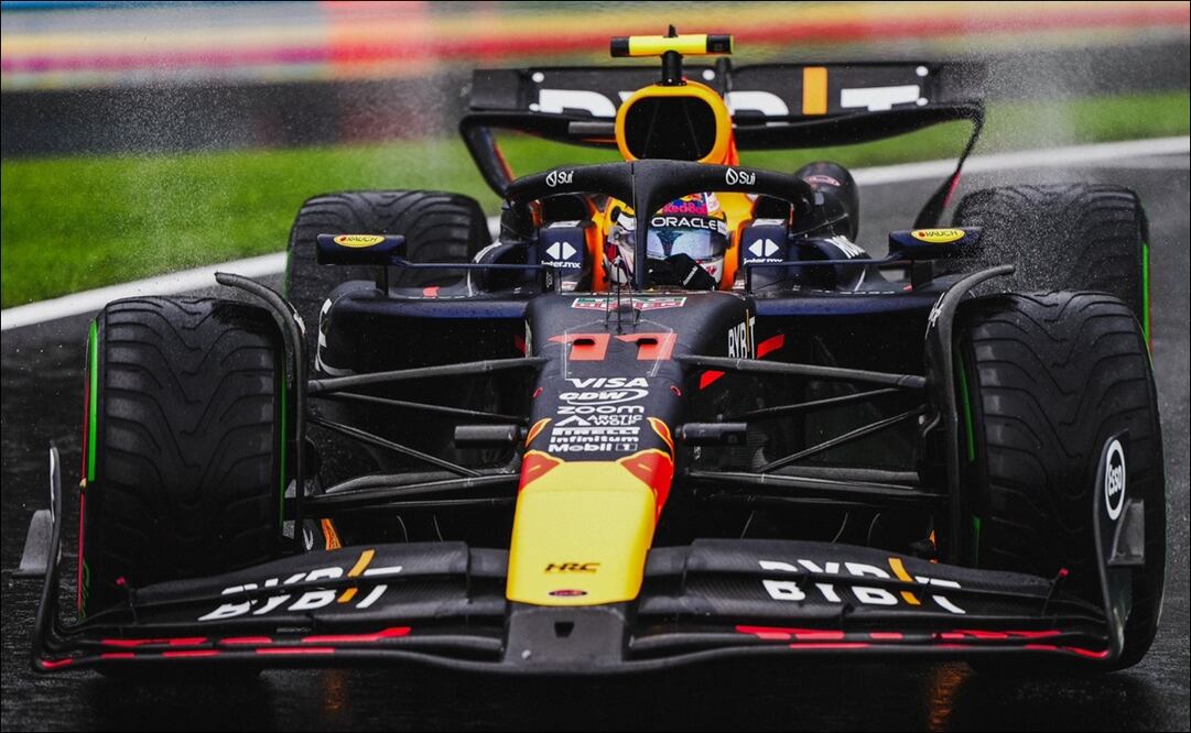 Checo Pérez mandó fuerte aviso antes del GP de Bélgica: “Vamos a patear traseros” / FOTO: @SChecoPerez