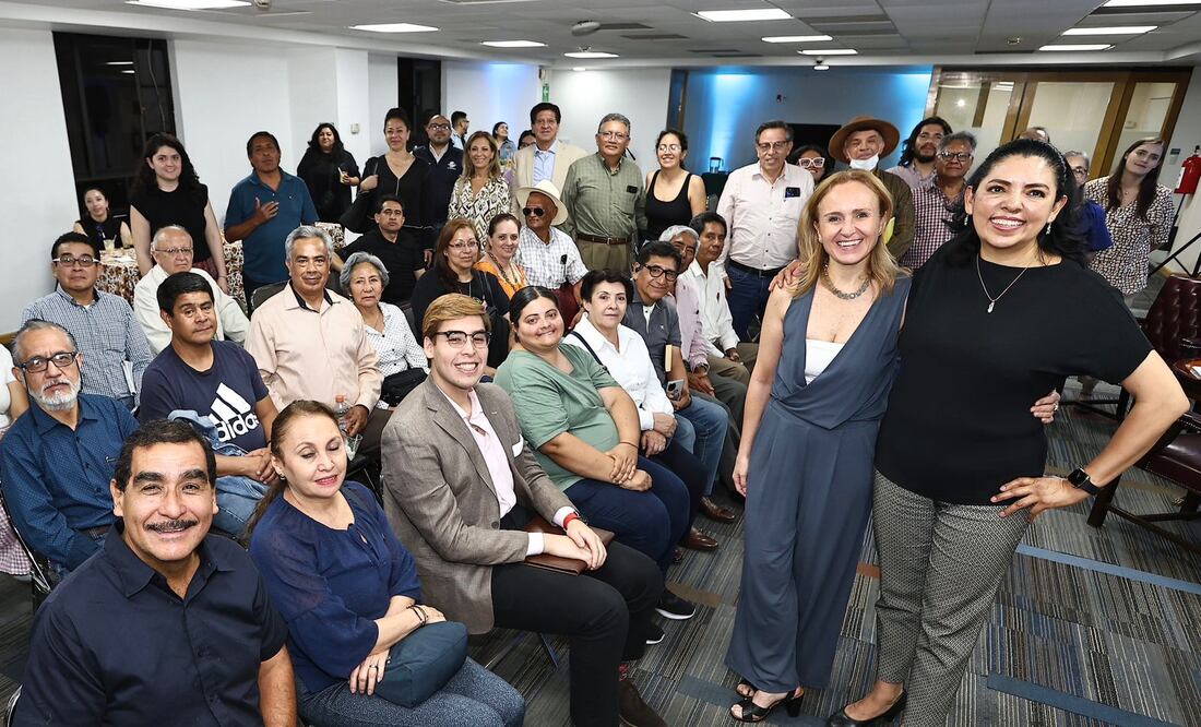 Valeria Moy brindó un diagnóstico del panorama de la economía mexicana a suscriptores del Gran Diario de México. Foto: Berenice Fregoso.