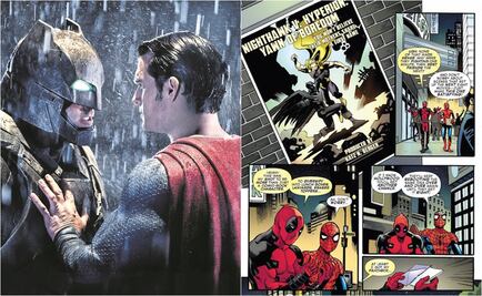 Spider-Man se burla de Batman y Superman
