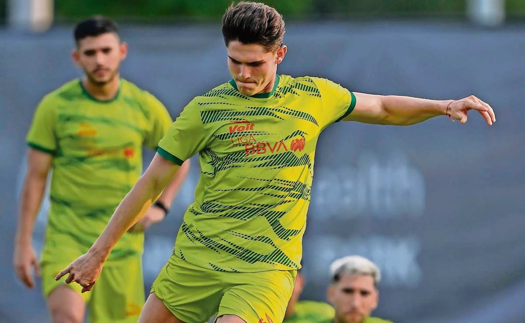 Charlotte, Carolina del Norte, Estados Unidos, 27 de julio de 2026. Israel Reyes durante el entrenamiento del equipo de estrellas de la liga BBVA MX, realizado en las instalciones del Chalotte FC, previo al All-Star Game 2026 de la MLS.
Foto: Imago7/ Etzel Espinosa