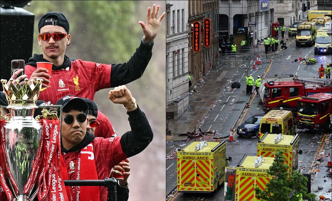 El Liverpool se comprometió a ayudar a los afectados por el atropellamiento masivo, ya que su celebración finalizó en tragedia / FOTOS: AFP