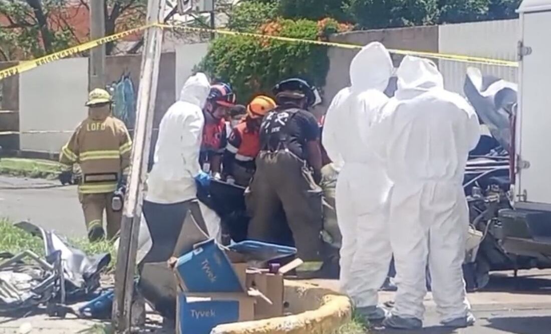 Tren choca contra tres vehículos en Guanajuato (06/08/2025). Foto: Especial