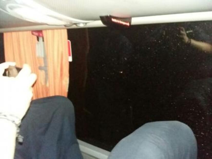 Agreden a México en su llegada al Cuscatlán