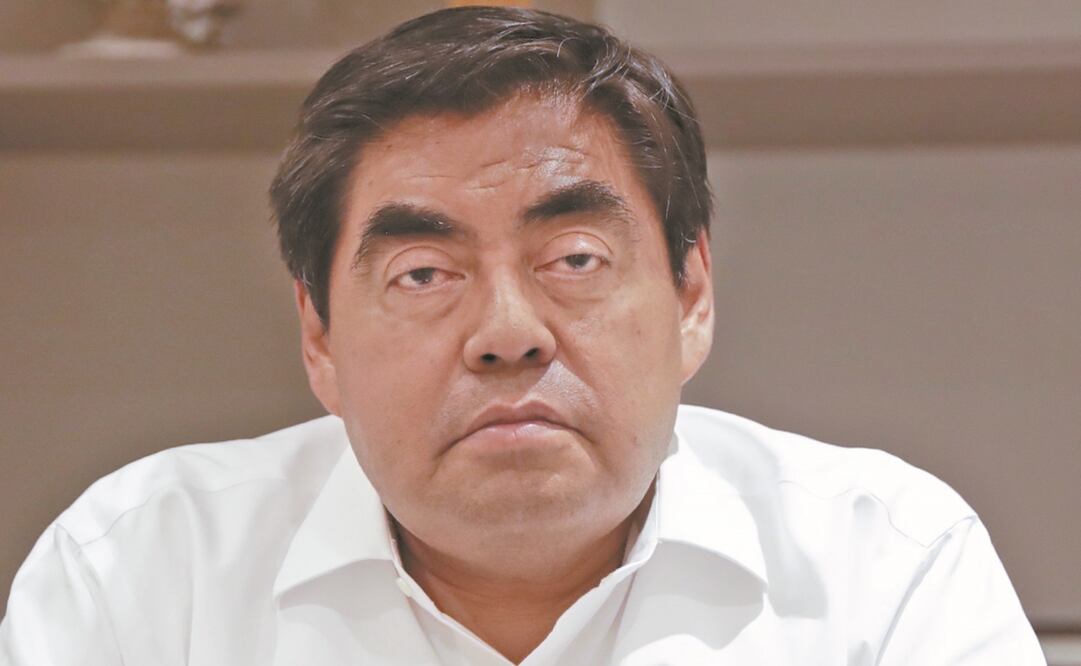 Miguel Barbosa, gobernador de Puebla. Foto: Archivo/EL UNIVERSAL