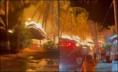 Se incendian entre 60 y 70 establecimientos en Punta Zicatela, Oaxaca; propietarios reportan pérdidas totales