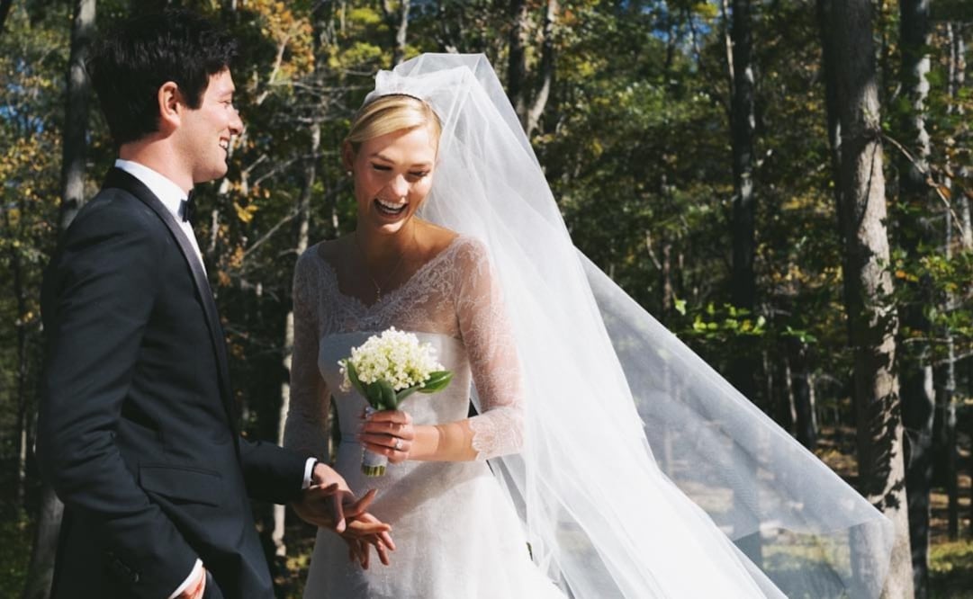 Así fue la bdoda de Karlie Kloss y Joshua Kushner. Foto: Instagram karliekloss