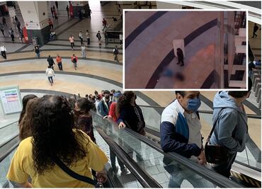 Mujer se lanza de segundo piso en Fórum Buenavista y sigue con vida; la trasladan a un hospital