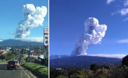Volcán Poás de Costa Rica registra erupción de más de 3 km de altura