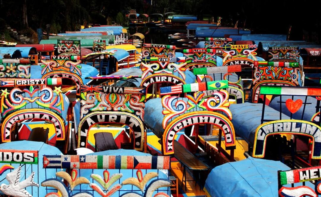 Xochimilco is quite popular among tourists - Photo: Juan Boites/EL UNIVERSAL