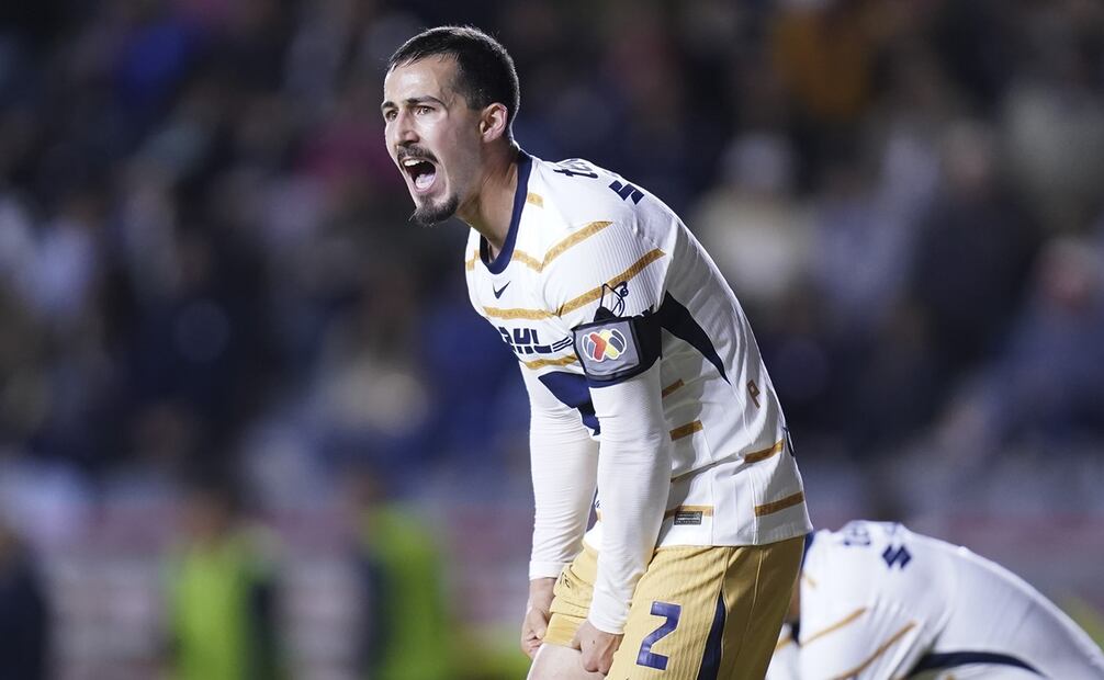 Pablo Bennevendo con Pumas, durante la Jornada 7 del Clausura 2025 - Foto: Imago7