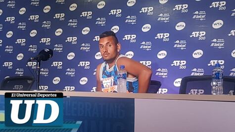 Kyrgios avanza a semifinal del Abierto Mexicano