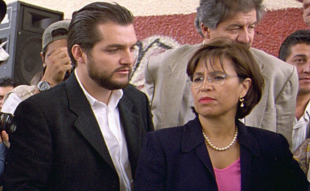 Carlos Ahumada and Rosario in Mexico in 2000 - Photo: Fabián Marquez/EL UNIVERSAL