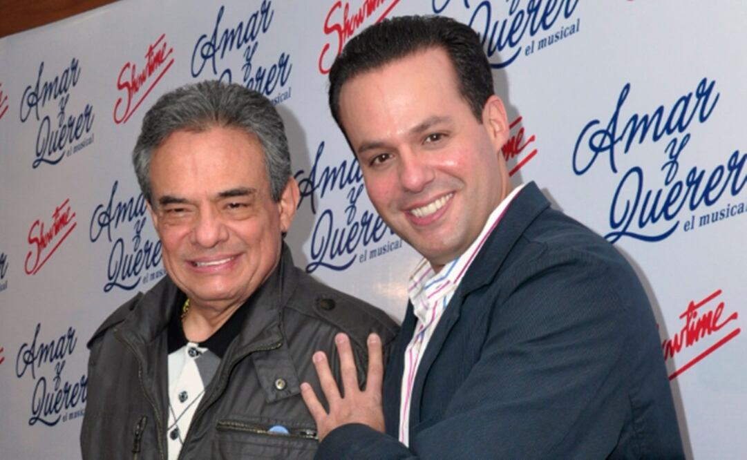 José José y su hijo José Joel. Foto: Clasos  