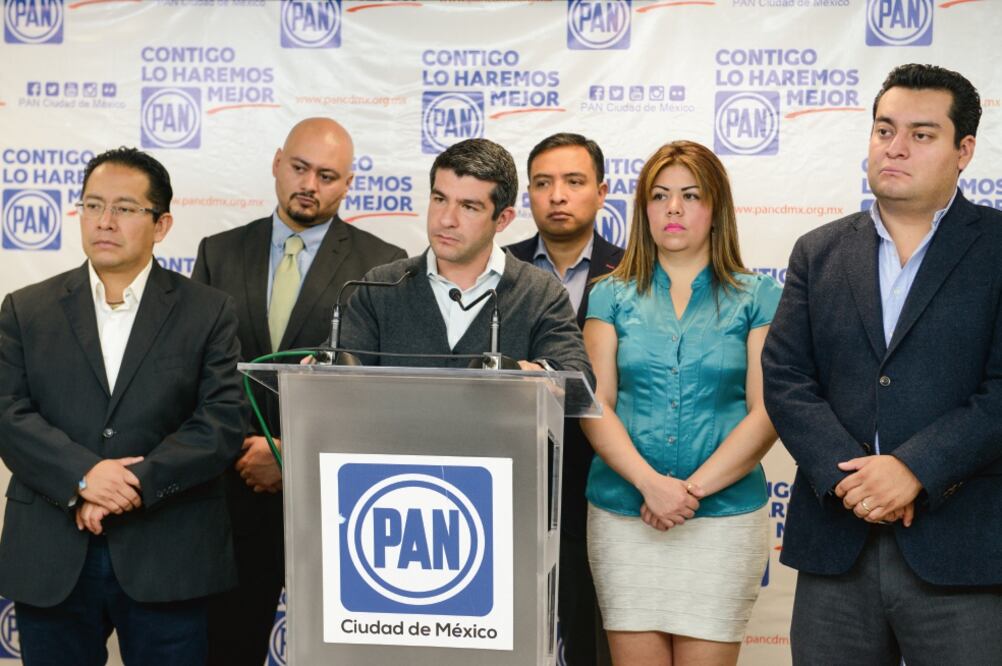 En conferencia, Mauricio Tabe, presidente del PAN en la Ciudad de México, dice que para elaborar su plataforma iniciarán, a partir de la próxima semana, asambleas vecinales para incluir la opinión de los ciudadanos (CORTESÍA PAN CDMX)