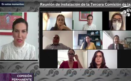 Con retraso de más de un mes, legisladores instalan Tercera Comisión de la Permanente