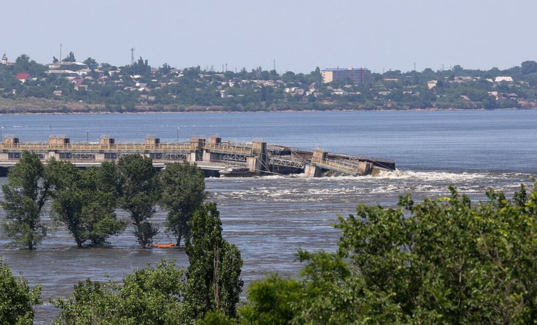 Tanto Rusia como Ucrania se culpan mutuamente por el daño, lo que recuerda la dinámica tras las inexplicables explosiones del gasoducto Nordstream del año pasado. Foto BBC
