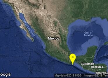 Se registra sismo de 4.8 en Crucecita, Oaxaca