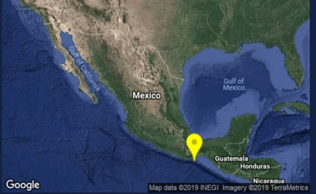 Fotografía: tomada de @SSNMéxico