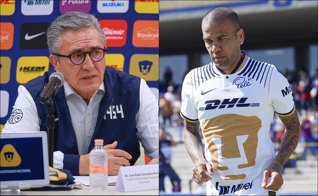 Raúl González brindó actualizaciones sobre la demanda entre Pumas y Dani Alves / Fotos: Imago7
