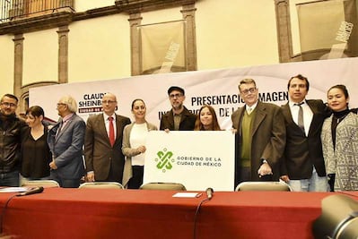 Sheinbaum presenta la nueva imagen del gobierno de CDMX