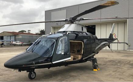 Así es el helicóptero en el que Monreal se trasladó a San Lázaro; esto cuesta un vuelo en él